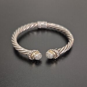 Samuel B. Silver and Gold Bracelet